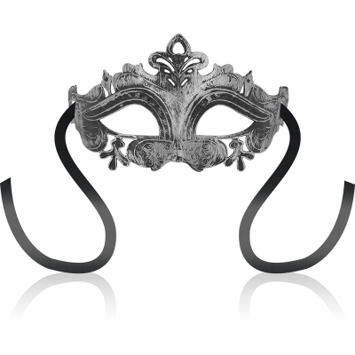 Ohmama Venetian Eye Mask Silver