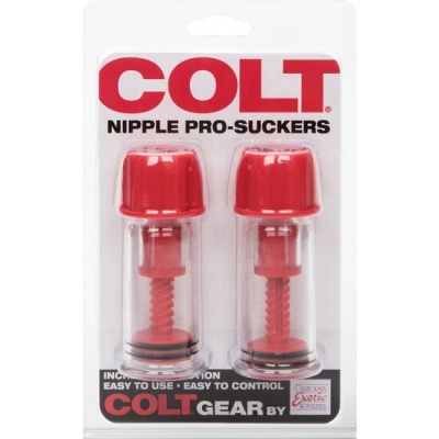 CalExotics Colt Red Nipple Suction Cups - image 2