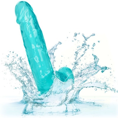 Calexotics Size Queen Dildo Blue 15.3cm - image 5