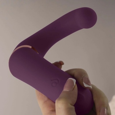 Rocks-Off Gemini Dual Vibrator G-spot Clitoris Stimulator Purple - image 4