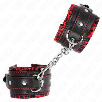 KINK Fur Lined Black & Red 17-29 Cm - image 3