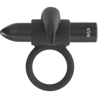 Black&Silver Burton Vibrating Ring, 10 Modes, Black - image 6