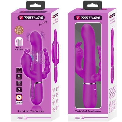 Pretty Love Cammy Triple Vibrator 4-in-1 Pink - image 10