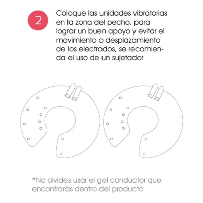 500 Cosmetics U-Breast Electrostimulation Device - image 3