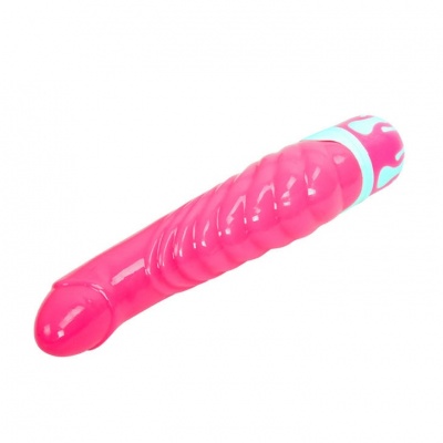 Baile Realistic G-Spot Vibrator Pink 21.8cm - image 4