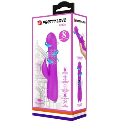 Pretty Love Molly Rotating Rabbit Purple - image 7