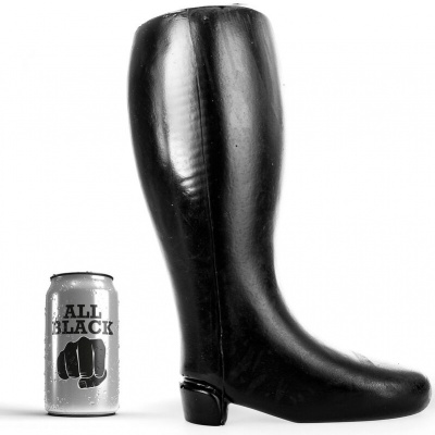 All Black Giant Soft Fisting Boot 31 CM