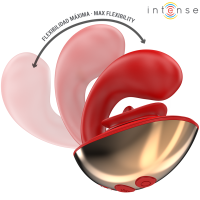 INTENSE Mariah U-Shape Vibrator 10 Modes Red - image 3