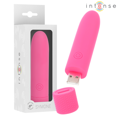 Intense Symone USB Rechargeable Vibrating Bullet Pink