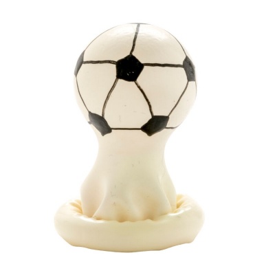 Condomerie Handpainted Novelty Condoms Football - image 3