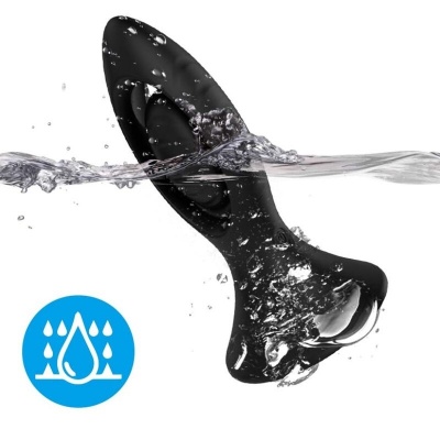 Armony Vibrator Anal Plug Silicone Black - image 3
