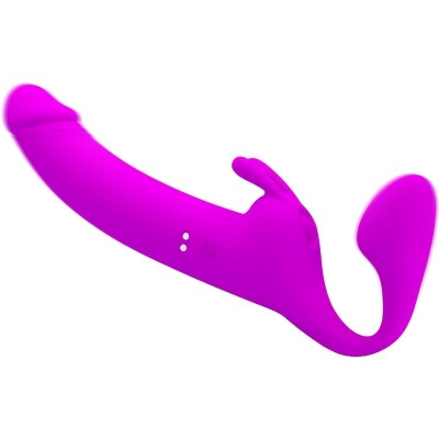 Pretty Love Zanini Strapless Strap-On Purple
