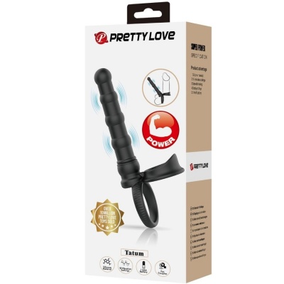 Pretty Love Tatum Vibrating Penis Ring with Plug - image 8