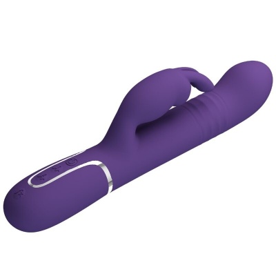 Pretty Love Coale Rabbit Vibrator 4-in-1 Purple - image 4