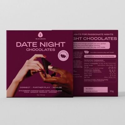 Foto van The Oh Collective – Date Night Chocolates – Met Maca & Ginseng