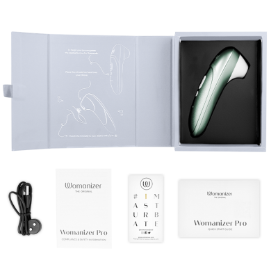 Womanizer Pro Clitoral Stimulator - Sage Green - image 6
