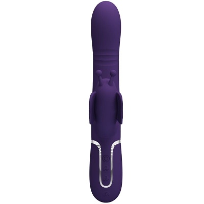 Pretty Love Multifunction Rabbit 4-in-1 Purple - image 2