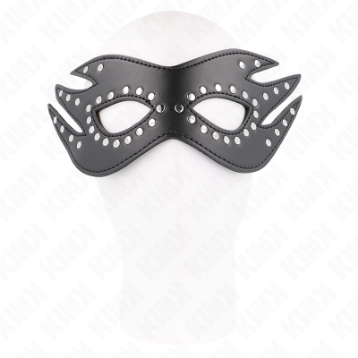 Kink Leatherette Eye Mask with Rivets 26 x 9.5 cm - image 3
