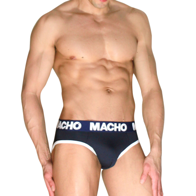Macho MCH008 Navy Blue Classic Slip XL