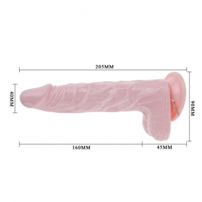 Baile Super Vibro Dong Realistic Suction Vibrator - image 5