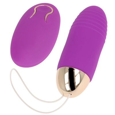 Ohmama Remote Control Vibrating Egg Purple
