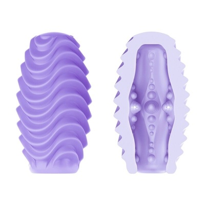 Pretty Love Lilac Double-Sided Masturbator Egg - image 2