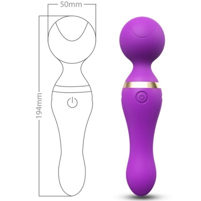 Armony Freeza Massager Purple Flexible Head - image 2