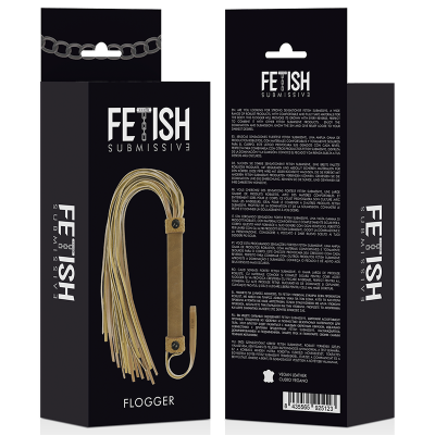 Fetish Submissive Origen Vegan Leather Whip - image 6