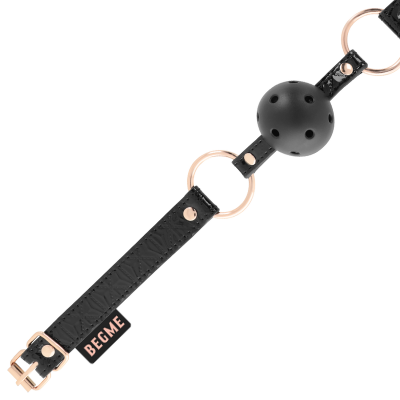 Begme Black Edition Breathable Ball Gag - image 3