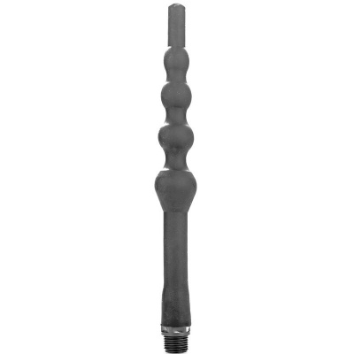 All Black Beaded Silicone 27 CM