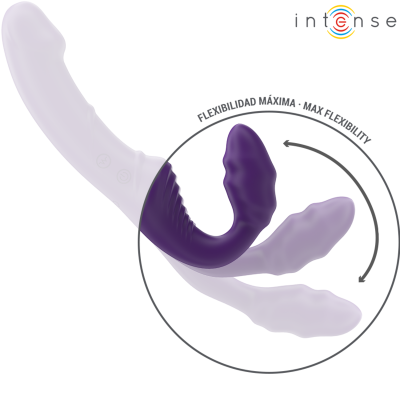 Intense Jill Double Vibrator 20cm - Purple Remote - image 6