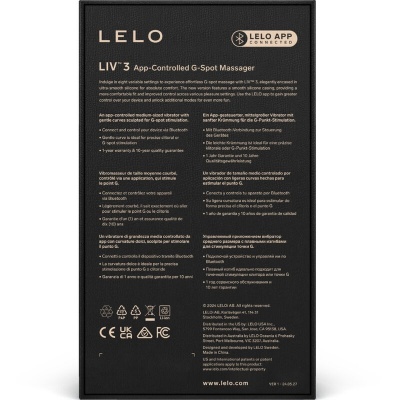 LELO Liv 3 G-Spot Stimulator Blue - image 4