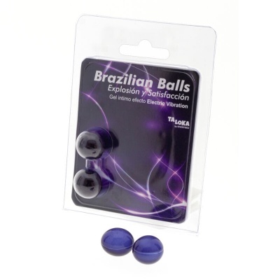 Taloka 2 Brazilian Balls Electric Vibrating Exciting Gel