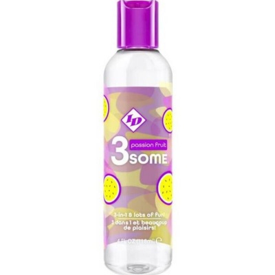 Id 3Some Passion Fruit Flavored Lubricant 4fl oz
