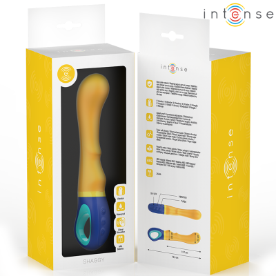 Intense Shaggy G-Spot Vibrator Yellow - image 6
