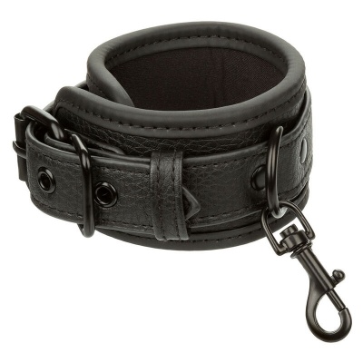 CALEXOTICS Nocturnal Leather Wrist Cuffs Adjustable Black - image 3