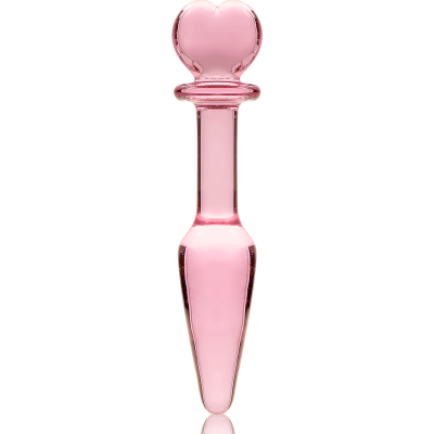 Nebula Series Model 7 Anal Plug Glass Pink 13.5cm - image 5