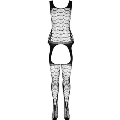 Passion Bodystocking BS 104 Black One Size - image 3
