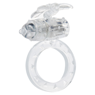 ToyJoy Basics Flutter Ring Vibrating | Transparant