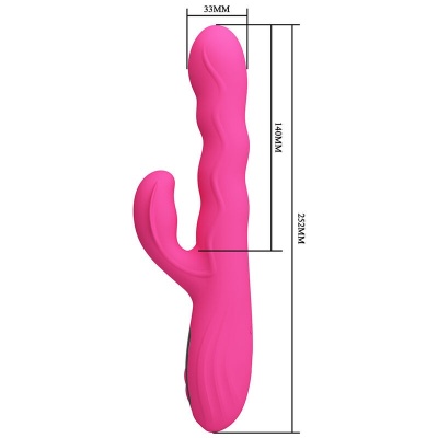Pretty Love Winters Rabbit Vibrator - Pink - image 7