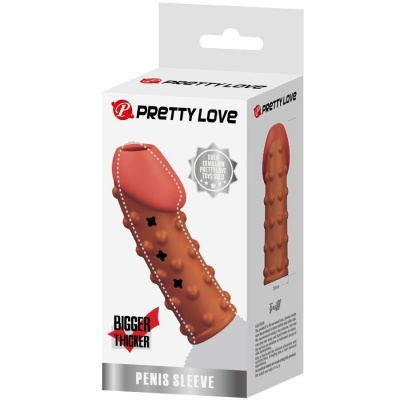 Pretty Love Tight Volumizing Penis Sleeve Natural - image 8
