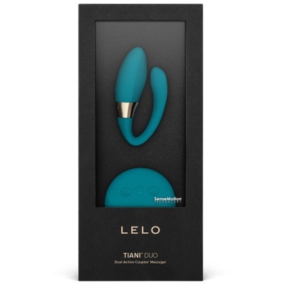 Lelo Tiani Duo Blue Couples Massager - image 3