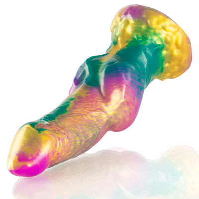 Iris Dildo With Rainbow Testicles - image 4