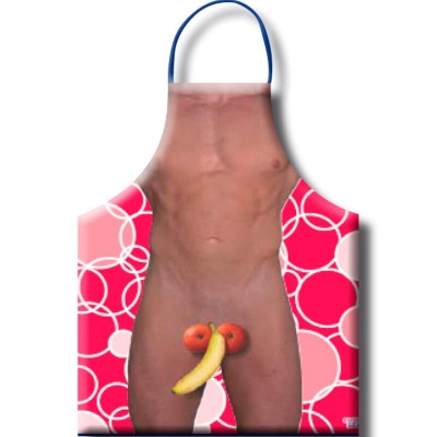 Diablo Picante Men's Fruit Apron