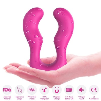 Armony Seraph Vibrator Double Remote Fuchsia - image 4
