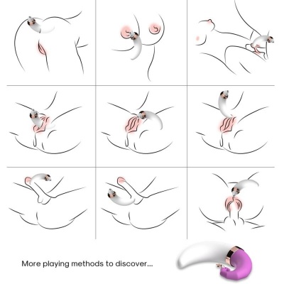 Armony Sweetmoon Clitoral G-Spot Suction Pink - image 4