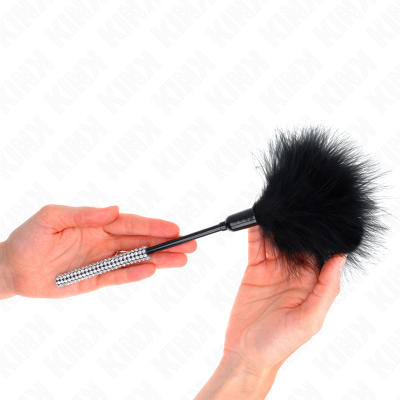 Kink Tickle Feathers Rhinestone Handle 27 Cm - image 3