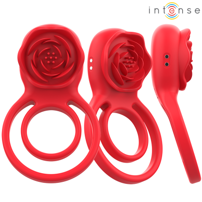 Intense Gail Stimulator Rose Red Remote Control - image 3