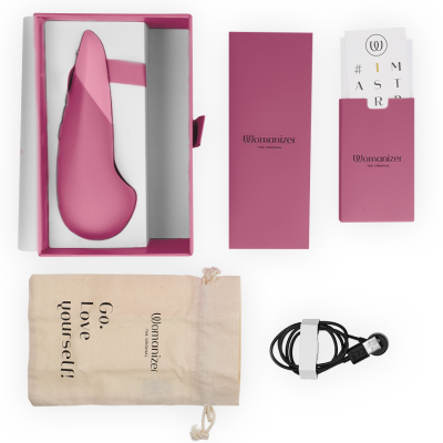 Womanizer Vibe Lay-On Silent Vibrator Dusky Pink - image 6