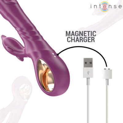 Intense Halle Dolphin Tongue Vibrator - Purple - image 7